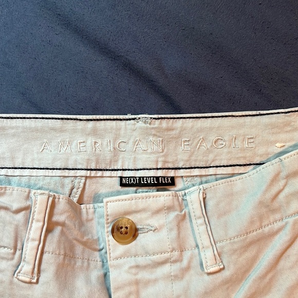 American Eagle Next Level Flex Khaki Shorts - Picture 3 of 4